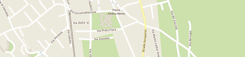 Mappa della impresa sal bert (snc) a CASELLE TORINESE