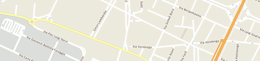 Mappa della impresa viggiani parrucchieri srl a TORINO