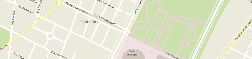 Mappa della impresa benedetto dr ivano a TORINO