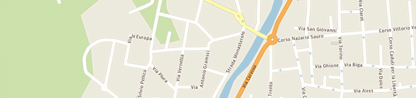 Mappa della impresa farm di rabbone e c (sas) a SAVIGLIANO
