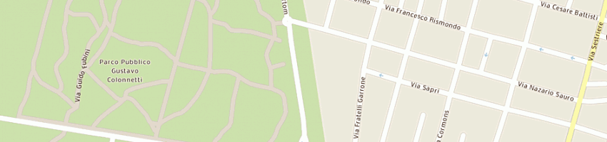 Mappa della impresa pedone sergio a TORINO