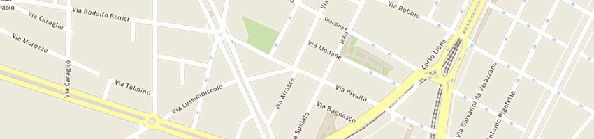 Mappa della impresa mantoan stefano a TORINO