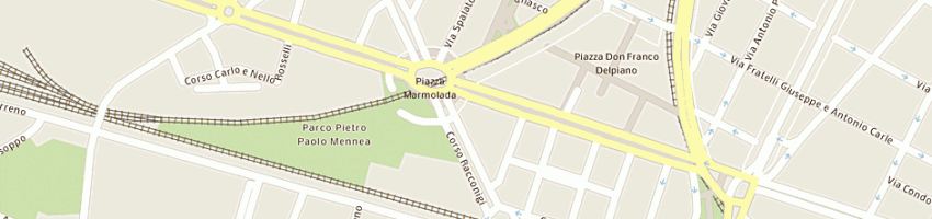 Mappa della impresa traiano di marina matarazzo e c - sas a TORINO