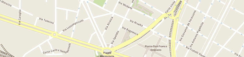 Mappa della impresa ta torino (srl) a TORINO