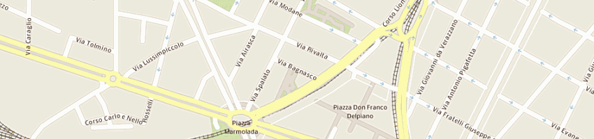 Mappa della impresa centro assistenza privata di contenti o e c sas a TORINO