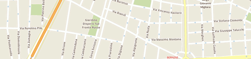 Mappa della impresa gamma snc di marrocu mirella e c a TORINO