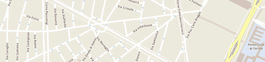 Mappa della impresa angolo del caffe' di crescente bruno e figlio snc a TORINO