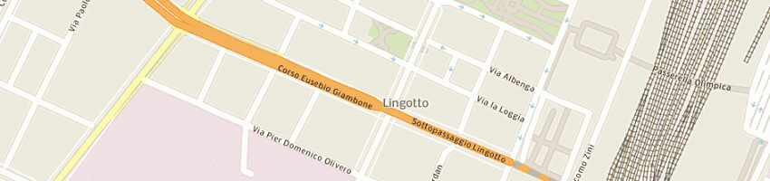 Mappa della impresa studiogalimberti snc di trebisacce francesco e balagna roberto a TORINO
