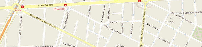 Mappa della impresa sintesi informatica srl a TORINO