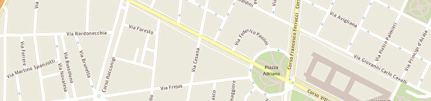 Mappa della impresa eldati sas di occhiena mario e c a TORINO