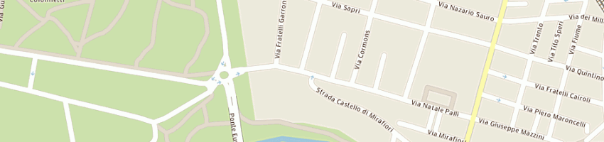 Mappa della impresa la grafica nuova scrl a TORINO