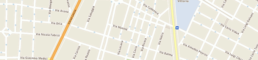 Mappa della impresa fortini adriano a TORINO