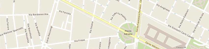 Mappa della impresa nica di nicolosi gianluca e c sas a TORINO
