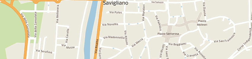 Mappa della impresa cedati spa a SAVIGLIANO