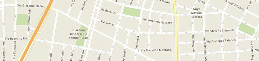 Mappa della impresa ceccarelli bruna a TORINO