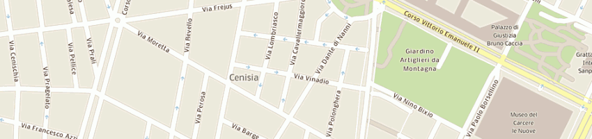 Mappa della impresa gianni societa' semplice a TORINO