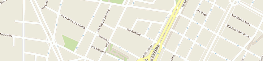 Mappa della impresa newcom data srl a TORINO