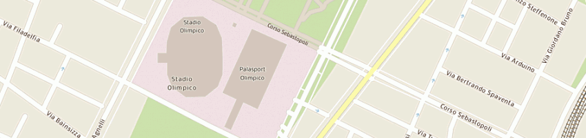 Mappa della impresa fondazione teatro ragazzi e giovani a TORINO