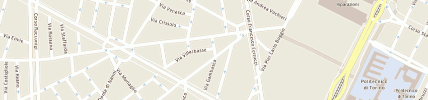 Mappa della impresa anfuso grazia a TORINO