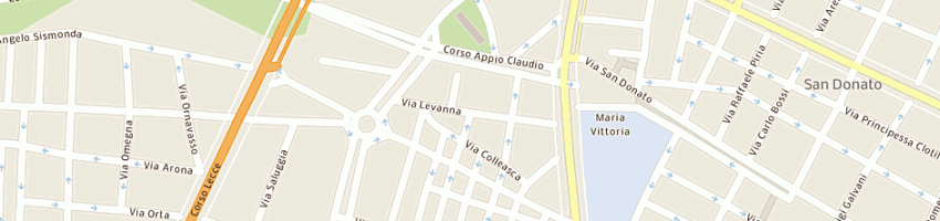 Mappa della impresa vinidea snc di demichelis e gennaro a TORINO