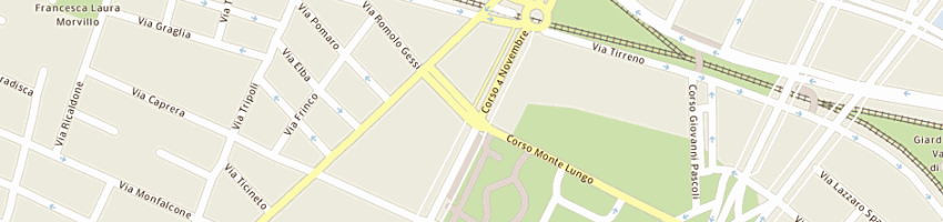 Mappa della impresa gf di favata' l e c (sas) a TORINO