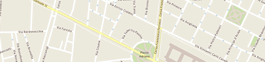 Mappa della impresa casali di casali davide a TORINO