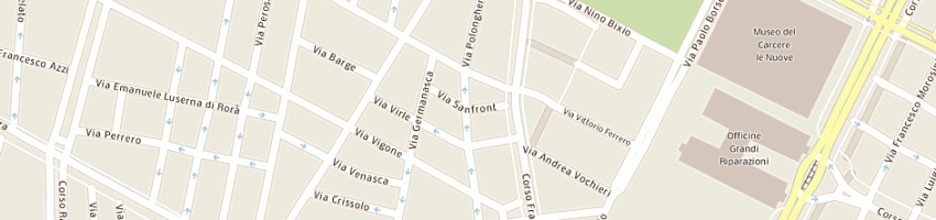 Mappa della impresa elia ing luca srl a TORINO