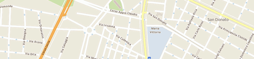 Mappa della impresa fracchia luigi a TORINO