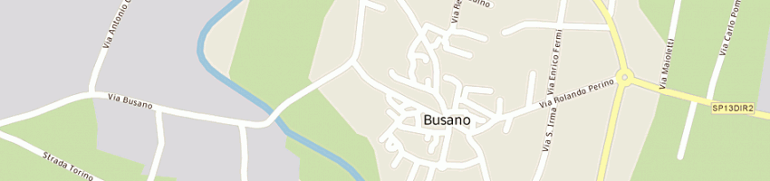 Mappa della impresa mazzetto carla giuseppina a BUSANO