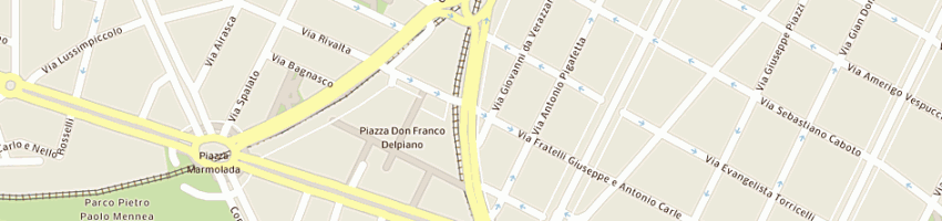 Mappa della impresa fondazione fitzcarraldo a TORINO