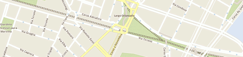 Mappa della impresa elettrauto dutto g e mardegan a snc a TORINO