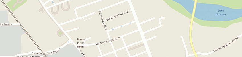 Mappa della impresa tuttofresco srl a TORINO