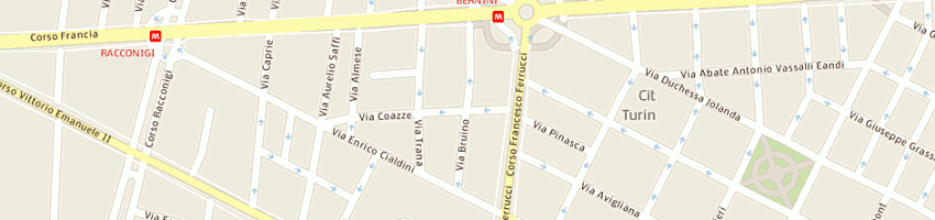 Mappa della impresa magnetti sergio a TORINO