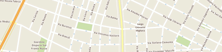 Mappa della impresa g e b assicurazioni (srl) a TORINO