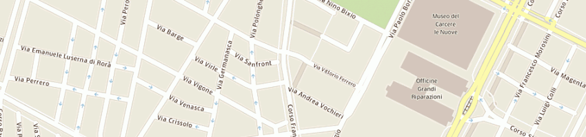 Mappa della impresa burgio costanza a TORINO