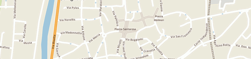 Mappa della impresa studio arcostanzo snc di arcostanzo delia e c a SAVIGLIANO