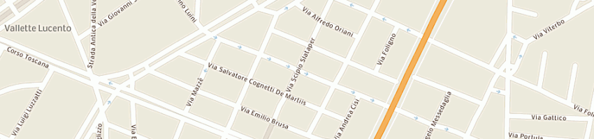 Mappa della impresa carrozzeria silivestro snc di moretti daniele e c a TORINO