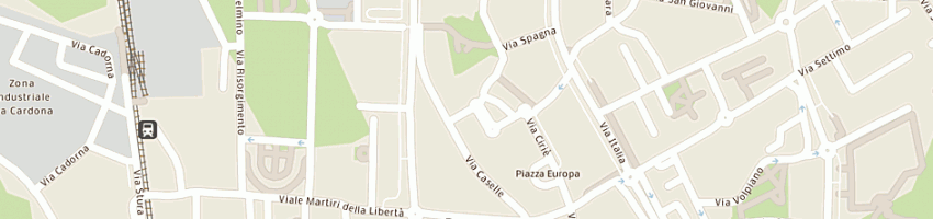 Mappa della impresa le net di nettis rosalia a BORGARO TORINESE