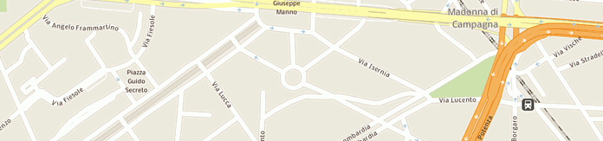 Mappa della impresa cavi 3 (sas) a TORINO
