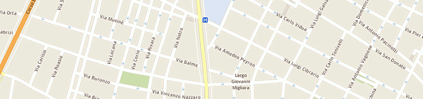 Mappa della impresa design project di francia emma e c sas a TORINO