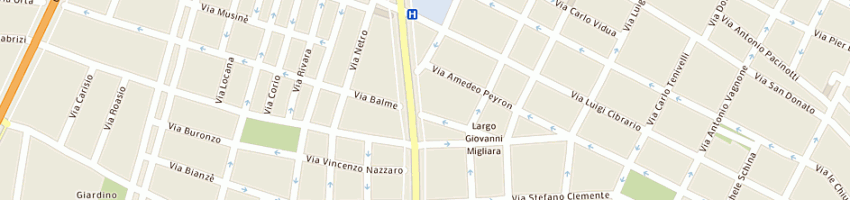 Mappa della impresa coffano pierfrancesco a TORINO