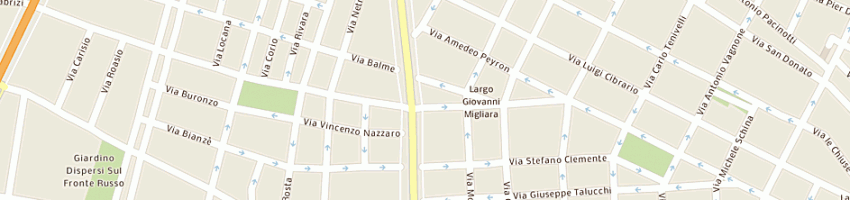 Mappa della impresa villa daily a TORINO