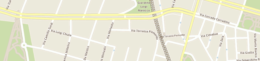 Mappa della impresa centrformprof ial a TORINO