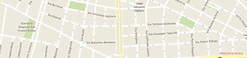 Mappa della impresa promo program sas di graziella fava a TORINO
