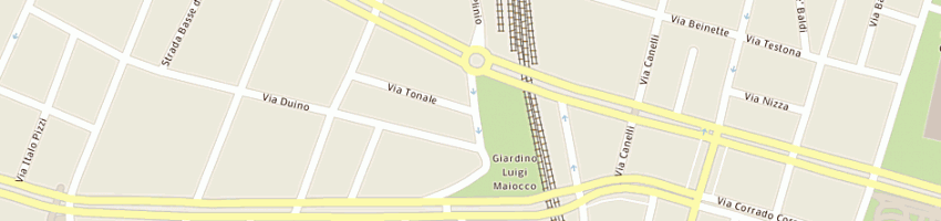 Mappa della impresa reis elettronica di giulio guillaume e c (sas) a TORINO