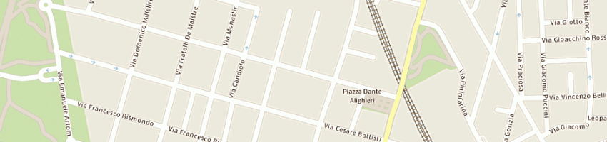 Mappa della impresa convent garden snc a TORINO