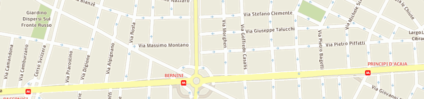 Mappa della impresa fin immobiliare di l finucci e c (sas) a TORINO