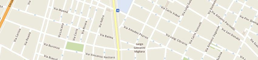 Mappa della impresa vigna elio a TORINO
