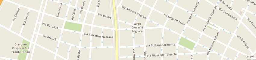 Mappa della impresa sorrentino vincenzo a TORINO