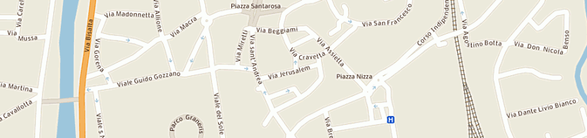 Mappa della impresa alv sas di lanzone bonato e c a SAVIGLIANO